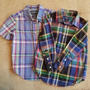 Polo Ralph Lauren Boys plaid shirt set